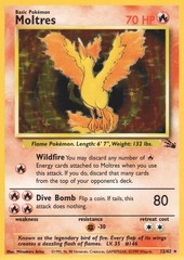 Moltres - 12/62 - Holo Rare - Unlimited Edition